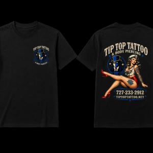 CUSTOM PIN-UP T-SHIRT